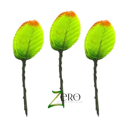 Bunch of 30 Pcs Hand Made Fabric Leaves - Multi Color Bunch of 30 Pcs Hand Made Fabric Leaves - Multi Color