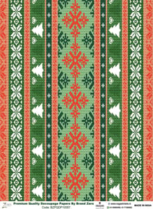 Brand Zero Premium Quality Decoupage Paper Pack of Two - Design Code: BZPQDP10057