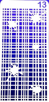 Imported Stencils- 4"*8"- Design 13
