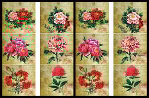 Brand Zero Luxury Speciality Decoupage Paper - Floral Feast