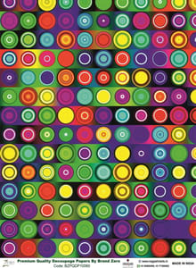 Brand Zero Premium Quality Decoupage Paper Pack of Two - Design Code: BZPQDP10060