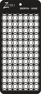 Brand Zero Pratibimb Craft Stencil - Select Your Preferred Size - Code: BZPCS-1022