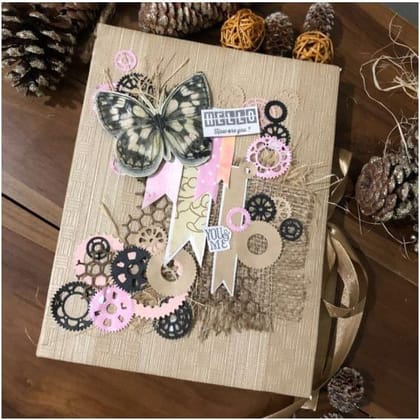 Brand Zero Die - Steampunk Gears Big Set Metal Cutting Dies 16.0 x 10.0 CM