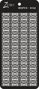 Brand Zero Pratibimb Craft Stencil - Select Your Preferred Size - Code: BZPCS-1041