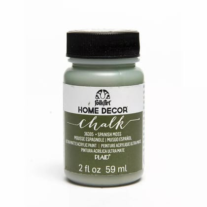 FolkArt Home Decor Chalk Paint - Spanish Moss 2 oz