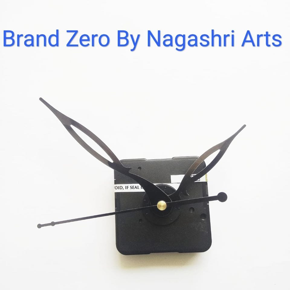 Wall Clock Movements (Machine with the Black Hands) - Design 5