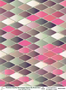 Brand Zero Premium Quality Decoupage Paper Pack of Two - Design Code: BZPQDP10146