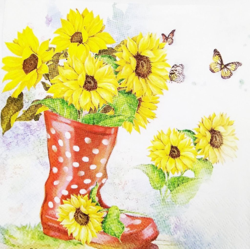 Decoupage Napkin / Tissue papers - 33cm by 33cm - GT1107