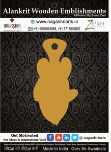 Brand Zero MDF Chopping Board Design 142 - Select Your Preference Of Size & Thickness