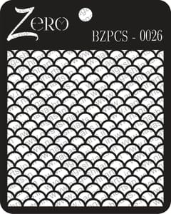 Brand Zero Pratibimb Craft Stencil - Code: BZPCS-0026 - Select Your Preferred Size