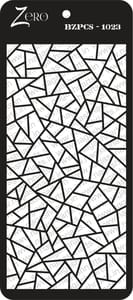 Brand Zero Pratibimb Craft Stencil - Select Your Preferred Size - Code: BZPCS-1023