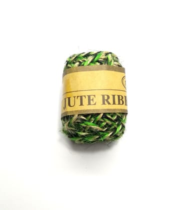 Tricolor Jute Twine String 10 Meter Roll - Natural Black Green 3 Ply - 2mm Diameter Tricolor Jute Twine String 10 Meter Roll - Natural Black Green 3 Ply - 2mm Diameter