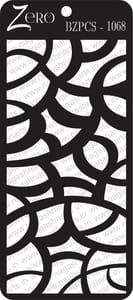Brand Zero Pratibimb Craft Stencil - Code: BZPCS-1068 - Select Your Preferred Size