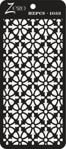 Brand Zero Pratibimb Craft Stencil - Code: BZPCS-1053 - Select Your Preferred Size