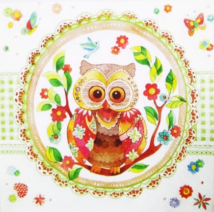 Decoupage Napkin / Tissue papers - 33cm by 33cm - GT1193