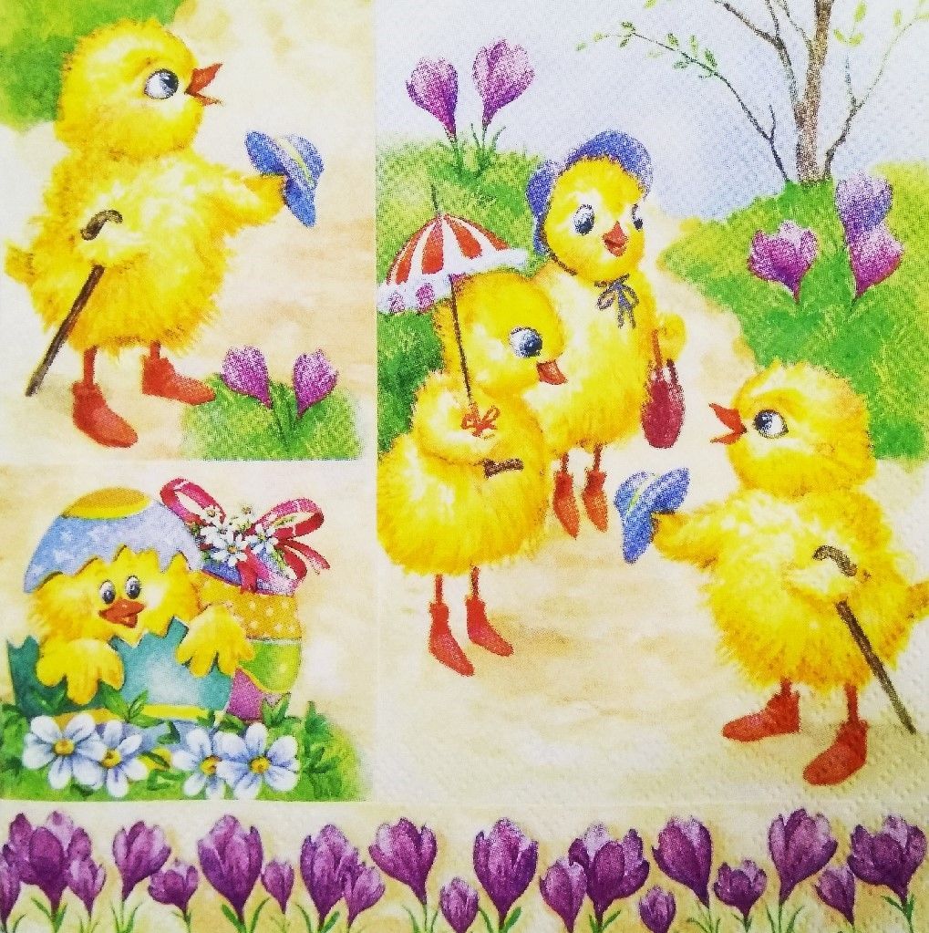 Decoupage Napkin / Tissue papers - 33cm by 33cm - GT1014