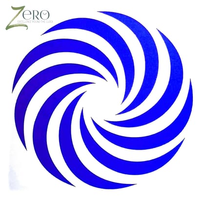 Imported Stencils- 5"*5"- Moony Circles Background