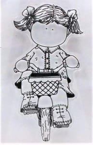 Clear Stamps Imported - Lovely Girls Design 16 - 9cm*6cm