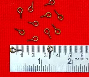 Brand Zero Q Screws -Antique Color  Pack of 10 pcs