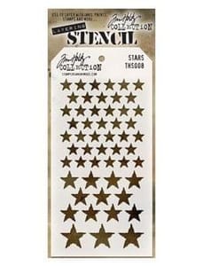 Tim holtz stencil -  Stars