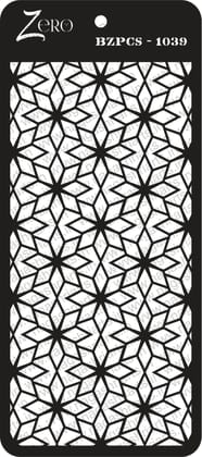 Brand Zero Pratibimb Craft Stencil - Select Your Preferred Size - Code: BZPCS-1039
