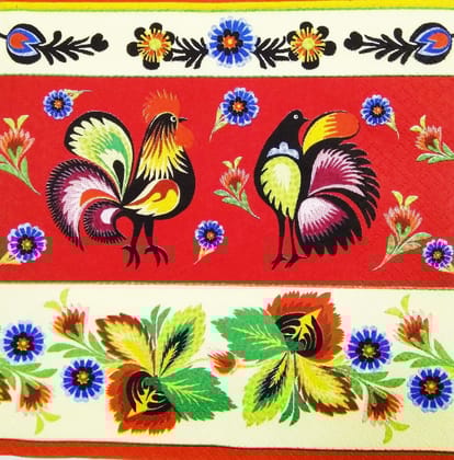 Decoupage Napkin / Tissue papers - 33cm by 33cm - GT1116