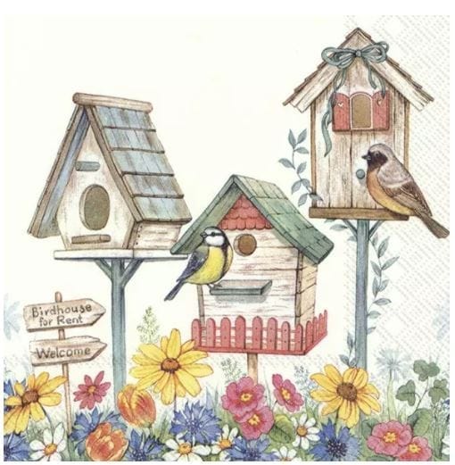 Decoupage Napkin / Tissue papers - 33cm by 33cm - GT1031