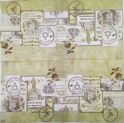 Decoupage Napkin / Tissue papers - 33cm by 33cm - GT1588 Decoupage Napkin / Tissue papers - 33cm by 33cm - GT1588