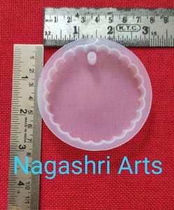 Brand Zero Silicon Mould - Pendant Jewellery Mould / , Diffuser & Ornament Design 10