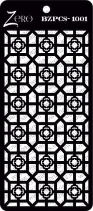 Brand Zero Pratibimb Craft Stencil - Code: BZPCS-1001