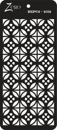 Brand Zero Pratibimb Craft Stencil - Select Your Preferred Size - Code: BZPCS-1031