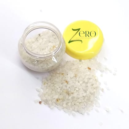 Brand Zero Crystal Stones - Medium - 50 Grams Jar - Alabaster Color