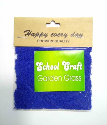 Artificial Tree Powder School Grass - Blue - 10 Grams Pack