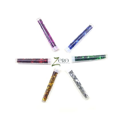 Brand Zero - Metallic Glitters - Red Color Single Tube