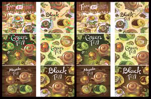 Brand Zero Luxury Speciality Decoupage Paper - Tea Time