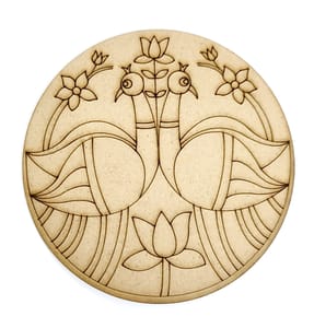 Brand Zero Pre Marked MDF Base - Design 2007 - Select Your Preference Of Size & Thickness