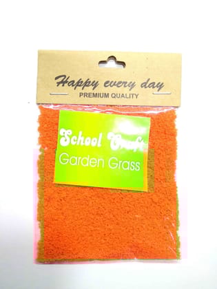 Artificial Tree Powder School Grass - Orange - 10 Grams Pack