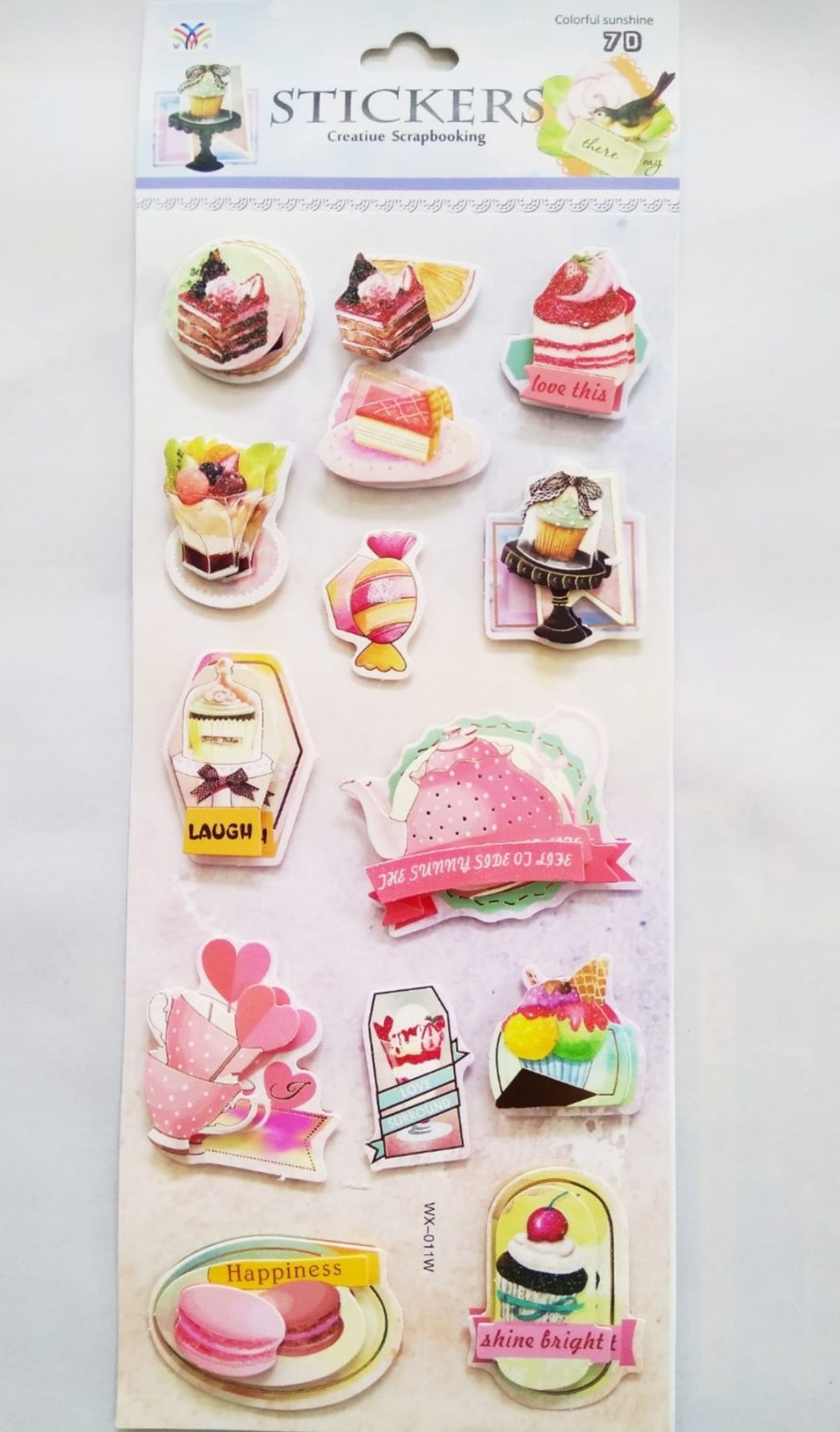 7D Stickers - Design 1