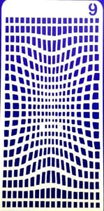 Imported Stencils- 4"*8"- Design 9