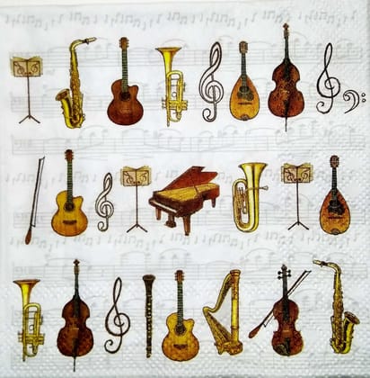 Decoupage Napkin / Tissue papers - 25cm*25cm - GT3204