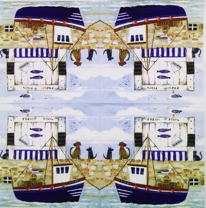 Decoupage Napkin / Tissue papers - 33cm by 33cm - GT1523 Decoupage Napkin / Tissue papers - 33cm by 33cm - GT1523