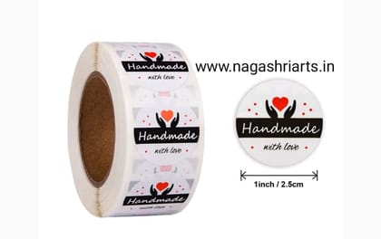 Handmade With Love Stickers - 15 Handmade With Love Stickers - 15