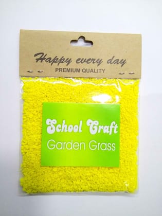 Artificial Tree Powder School Grass - Yellow - 10 Grams Pack