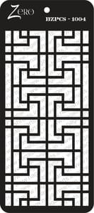 Brand Zero Pratibimb Craft Stencil - Code: BZPCS-1004