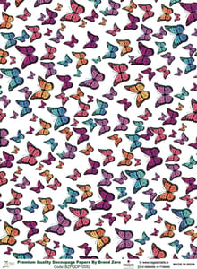 Brand Zero Premium Quality Decoupage Paper Pack of Two - Design Code: BZPQDP10052