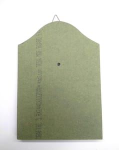 Hut Shape Clock Base Big Size -  MDF