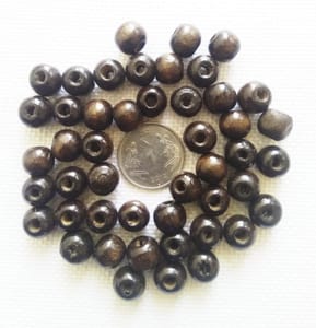 Wooden Beads - Round - 10mm