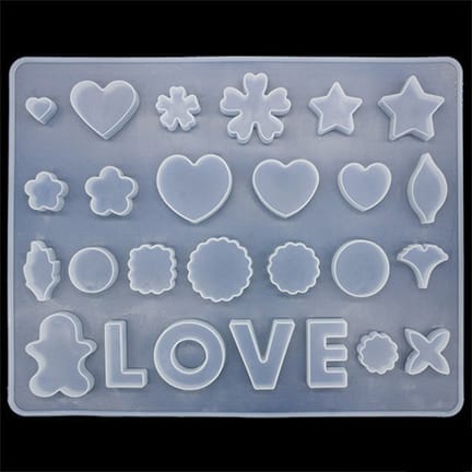 Brand Zero Silicon Mould - Love Emblishments