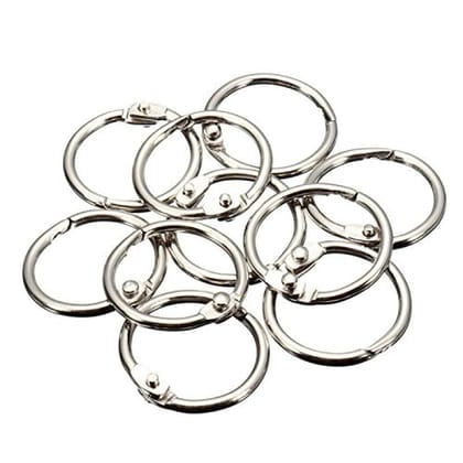Scrapbooking Binder Rings - 32mm- Pack of 9 Rings Scrapbooking Binder Rings - 32mm- Pack of 9 Rings