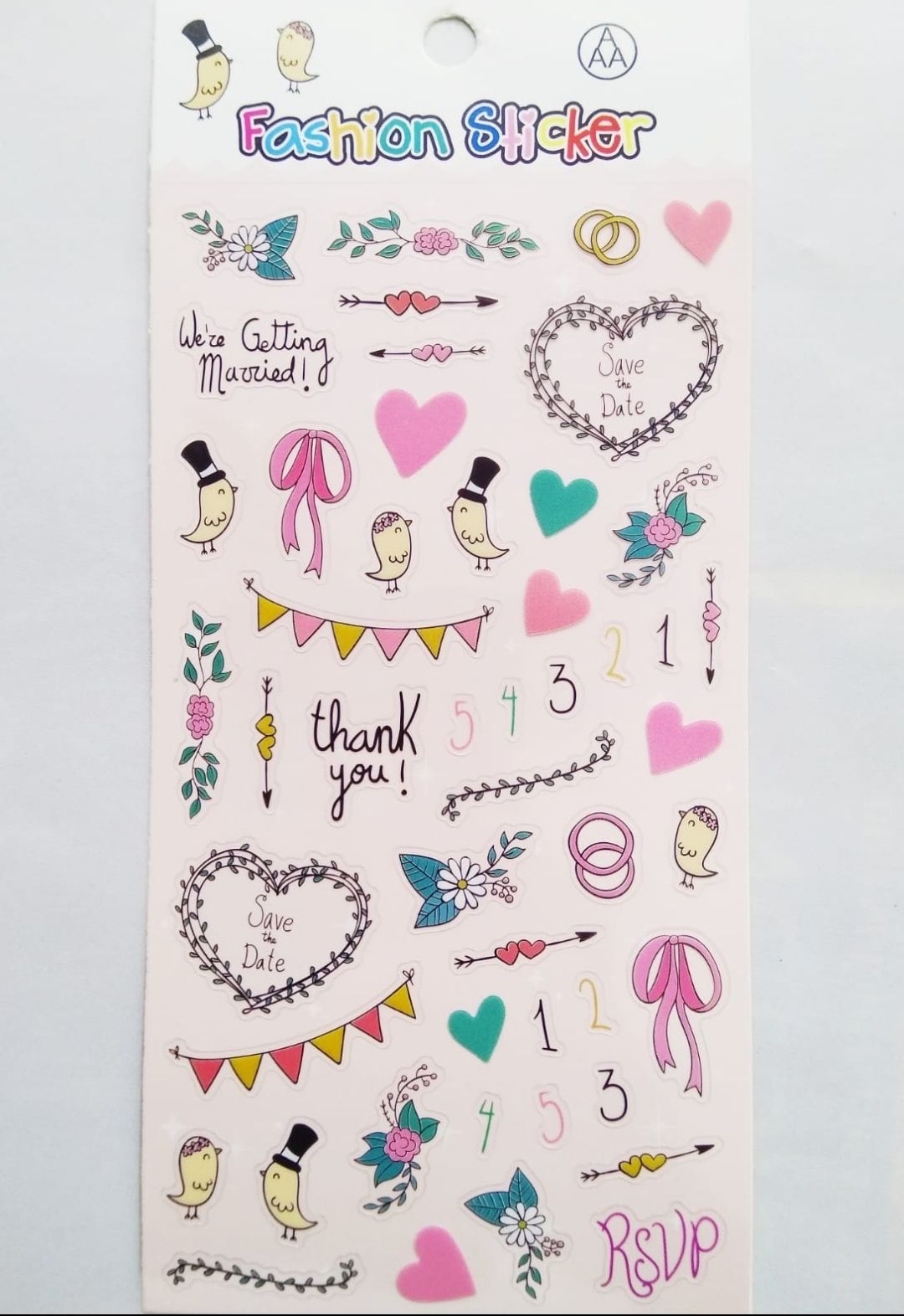 3D Stickers- Design 2